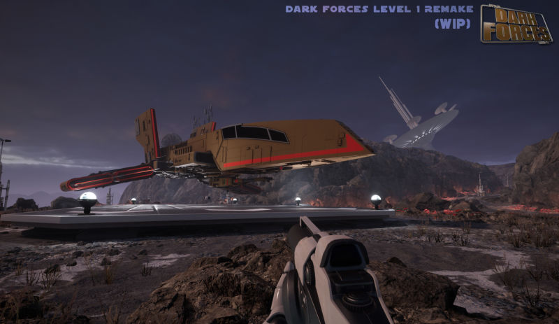 Illustration for article titled Un fan crea una demo jugable del mítico Star Wars: Dark Forces con Unreal Engine 4